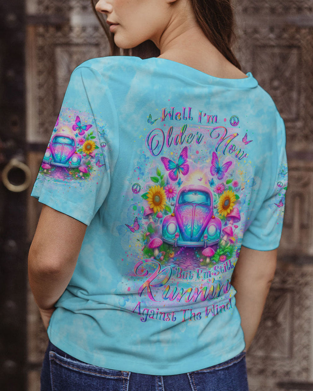 RUNNING AGAINST THE WIND ALL OVER PRINT - YHLT2304244