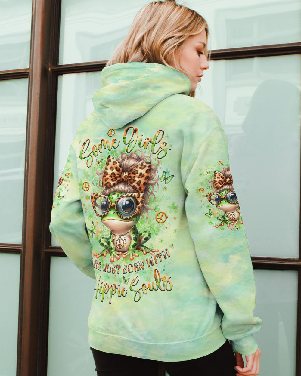 SOME GIRLS ARE JUST BORN WITH HIPPIE SOULS ALL OVER PRINT - YHLT2308244