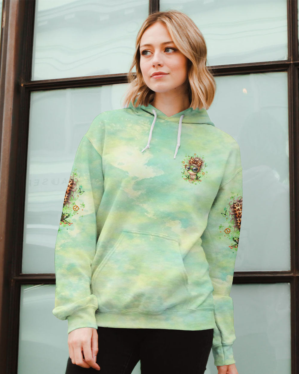 SOME GIRLS ARE JUST BORN WITH HIPPIE SOULS ALL OVER PRINT - YHLT2308244