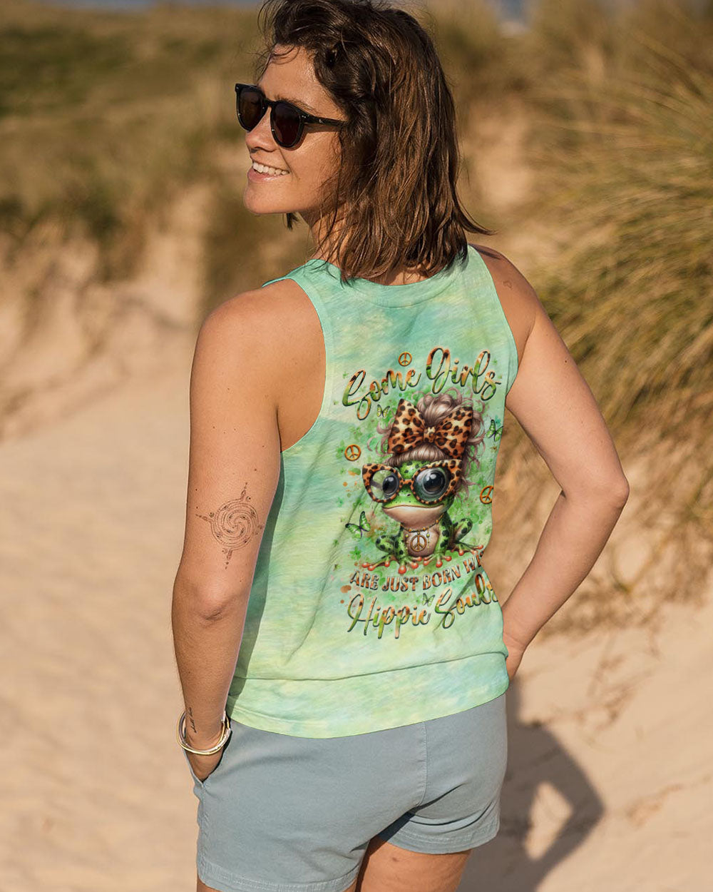 SOME GIRLS ARE JUST BORN WITH HIPPIE SOULS ALL OVER PRINT - YHLT2308244