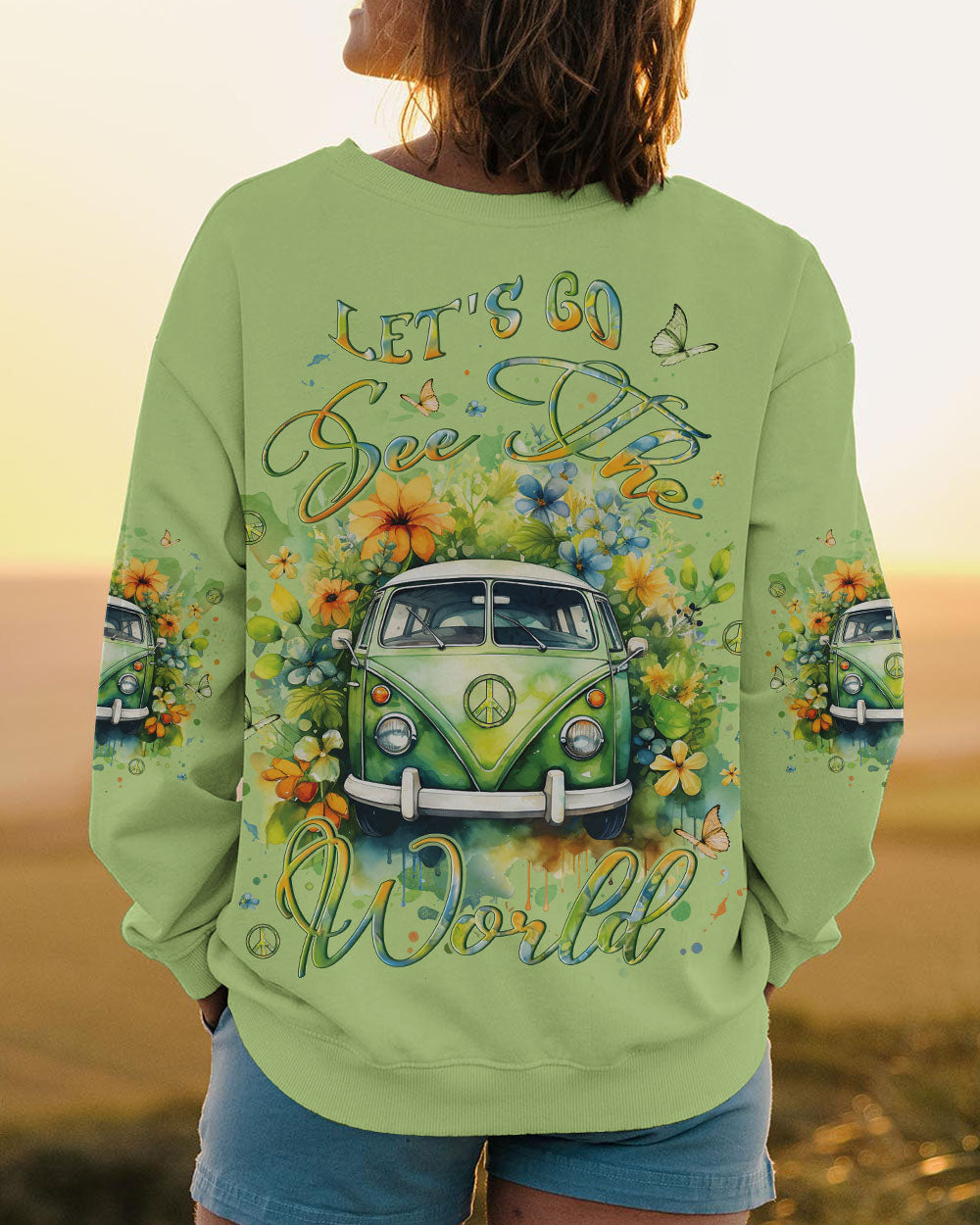 LET'S GO SEE THE WORLD ALL OVER PRINT - YHLT2401242