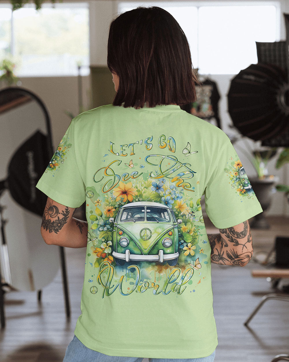 LET'S GO SEE THE WORLD ALL OVER PRINT - YHLT2401242