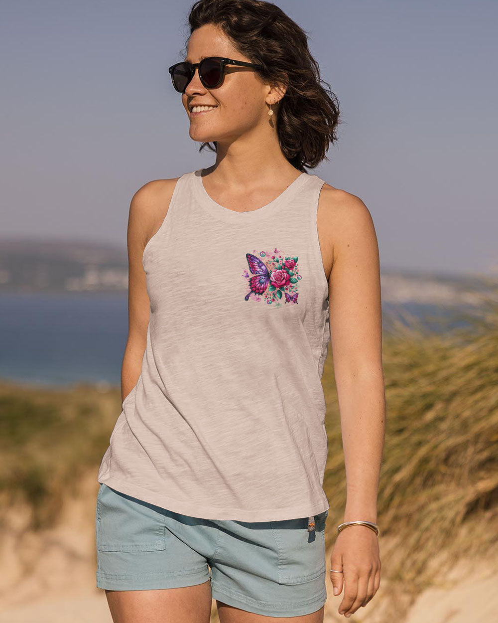 DON'T BE AFRAID TO TRANSFORM BUTTERFLY ALL OVER PRINT - YHLT2401251
