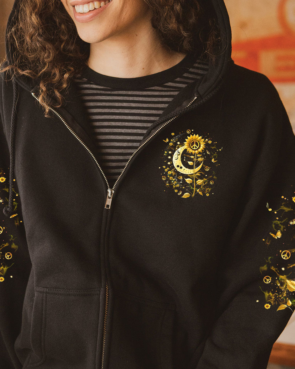 WHISPER WORDS OF WISDOM LET IT BE SUNFLOWER ALL OVER PRINT - YHLT2403253