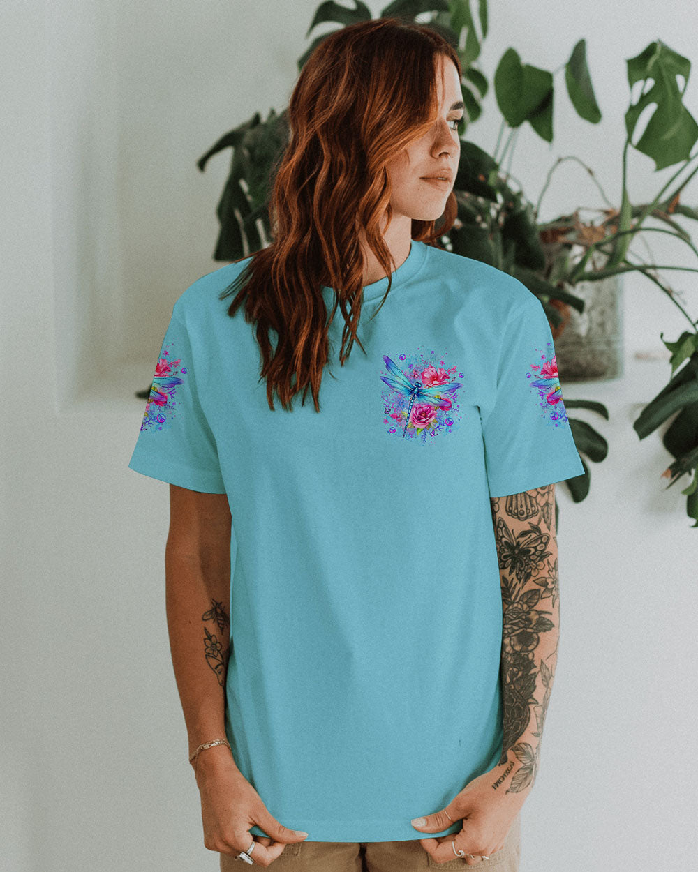 JUST BREATHE DRAGONFLY ALL OVER PRINT - YHLT2406242