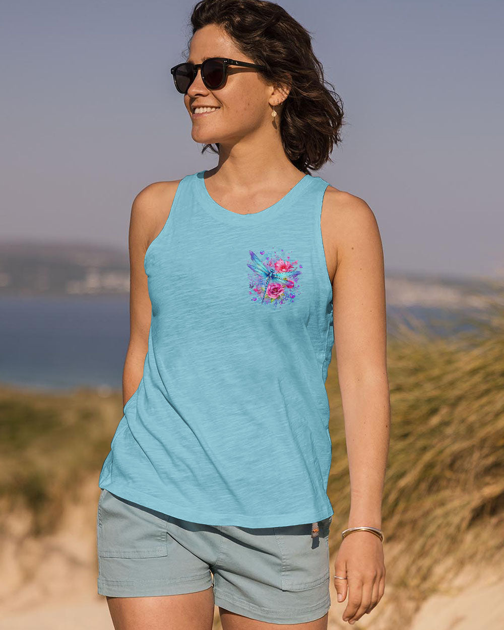 JUST BREATHE DRAGONFLY ALL OVER PRINT - YHLT2406242