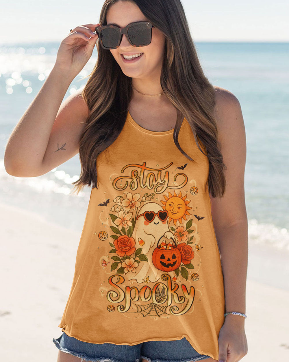 STAY SPOOKY BOO HALLOWEEN ALL OVER PRINT - YHLT2407251
