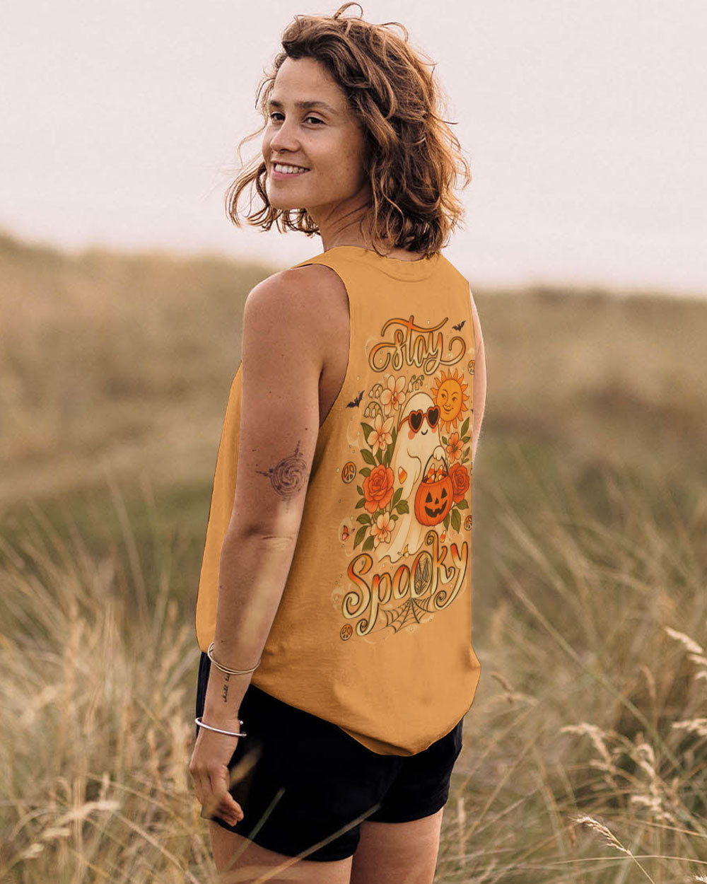 STAY SPOOKY BOO HALLOWEEN ALL OVER PRINT - YHLT2407251