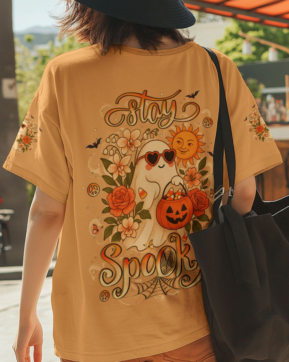 STAY SPOOKY BOO HALLOWEEN ALL OVER PRINT - YHLT2407251