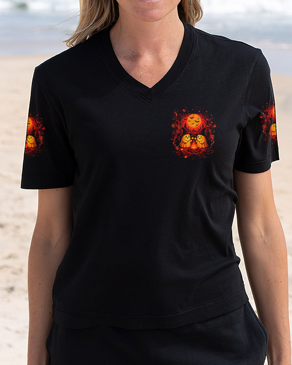 GOOD TIMES CRAZY FRIEND HALLOWEEN ALL OVER PRINT - YHLT2407253