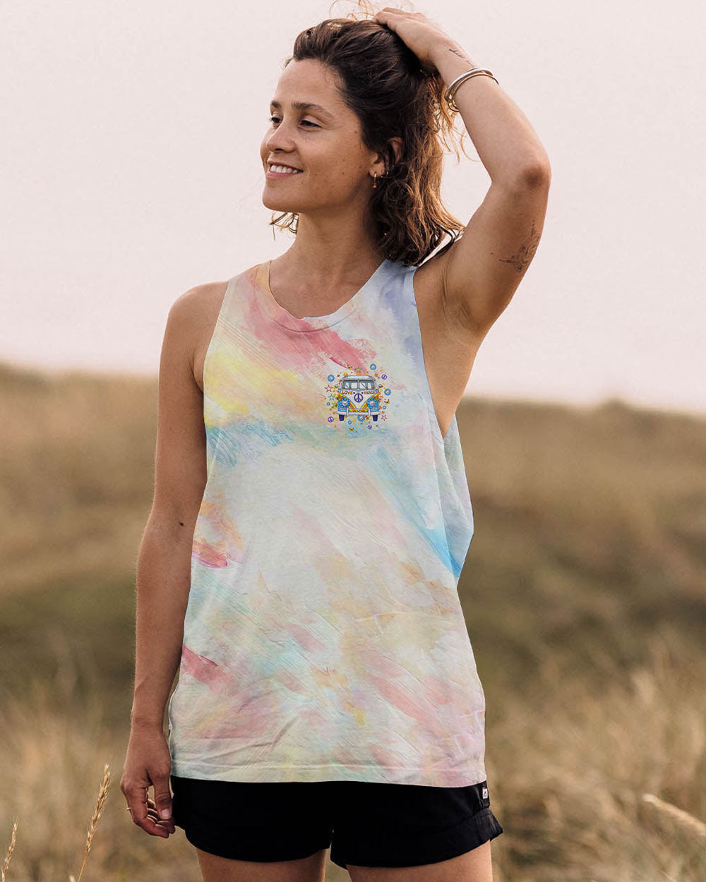 RUNNING AGAINST THE WIND ALL OVER PRINT - YHLT2409242