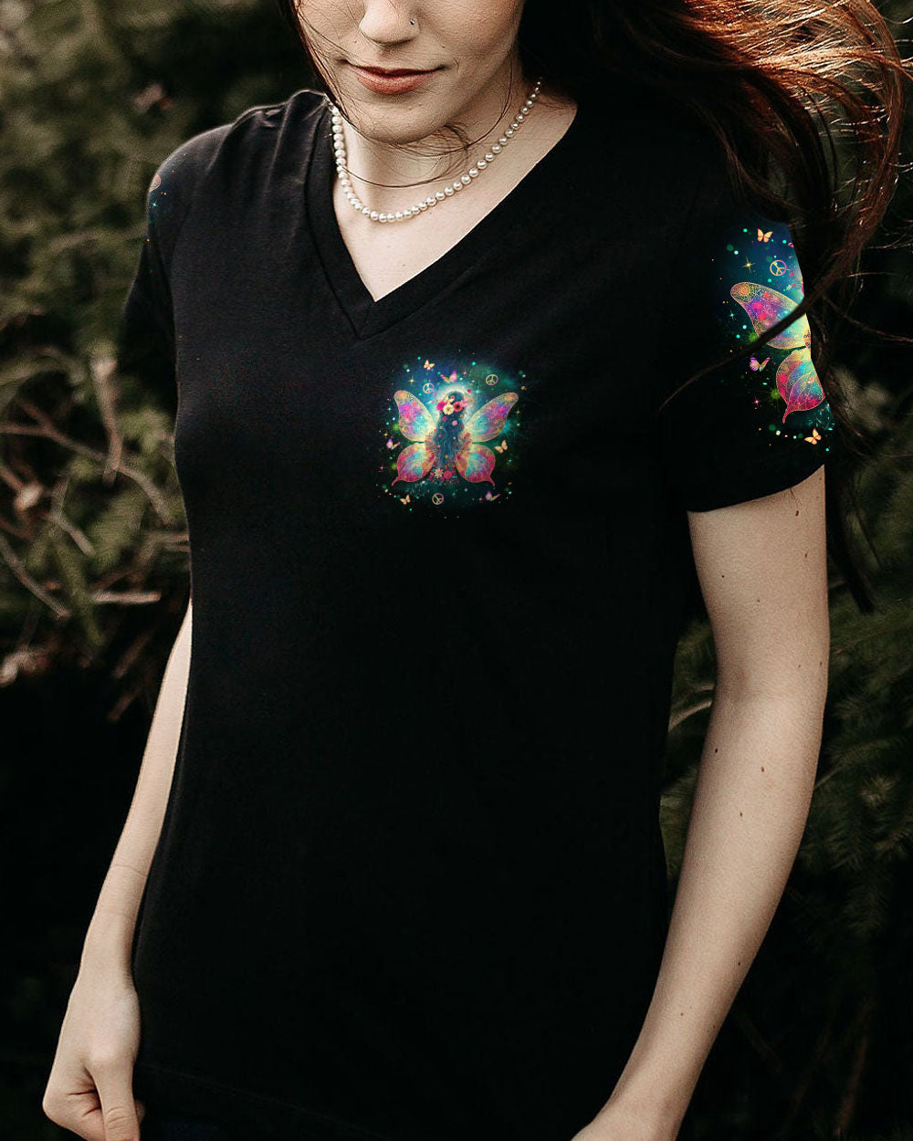 SPIRIT OF A FAIRY HIPPIE GIRL ALL OVER PRINT - YHLT2411232