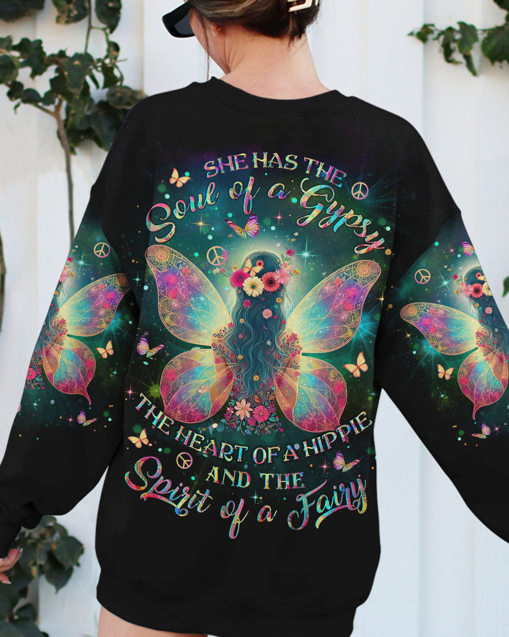 SPIRIT OF A FAIRY HIPPIE GIRL ALL OVER PRINT - YHLT2411232