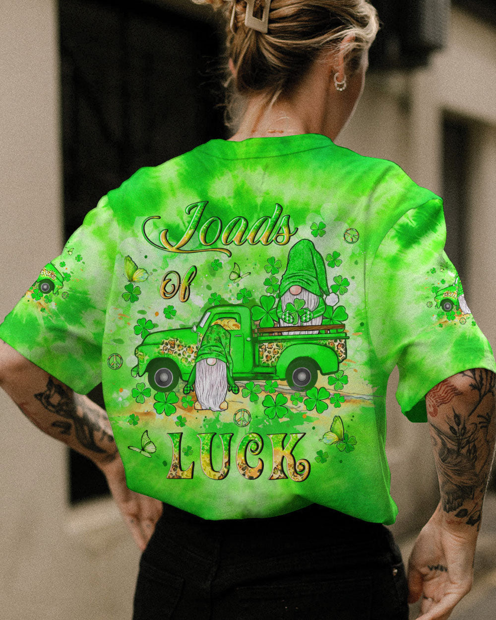LOADS OF LUCK ST PATRICK'S DAY ALL OVER PRINT - YHLT2501241
