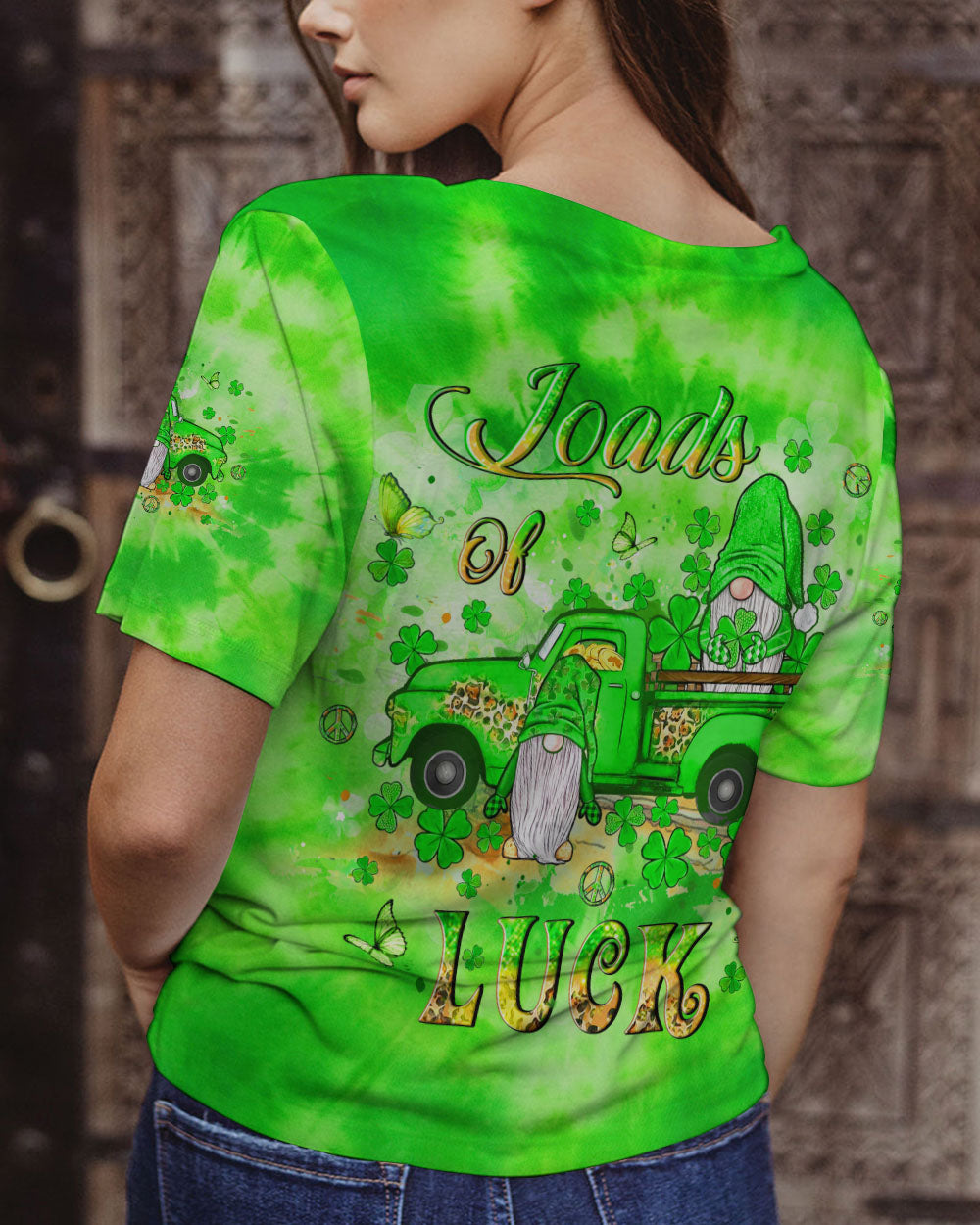 LOADS OF LUCK ST PATRICK'S DAY ALL OVER PRINT - YHLT2501241