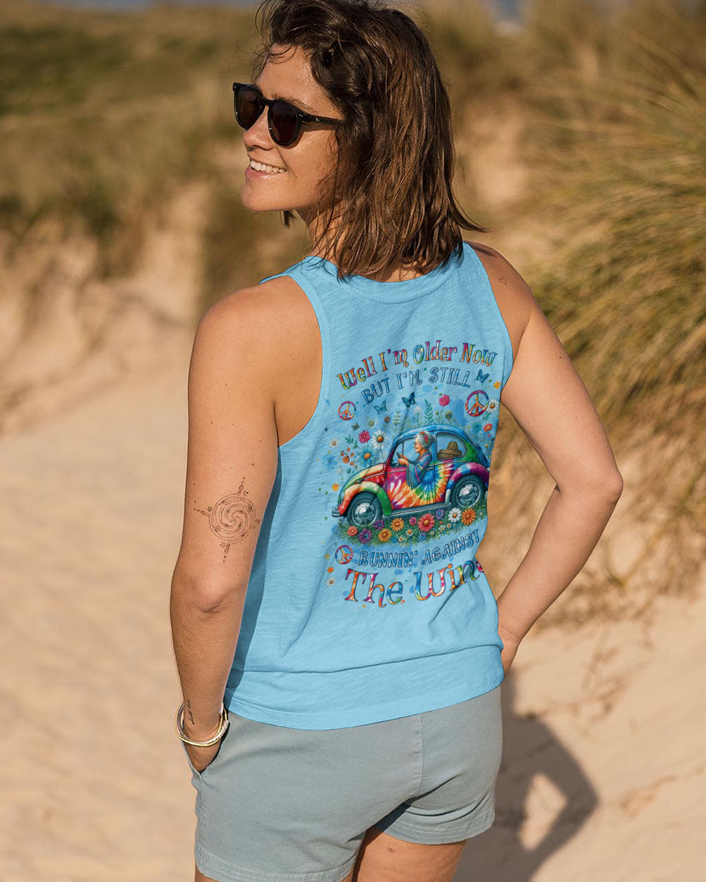 RUNNING AGAINST THE WIND TIE DYE ALL OVER PRINT - YHLT2501243
