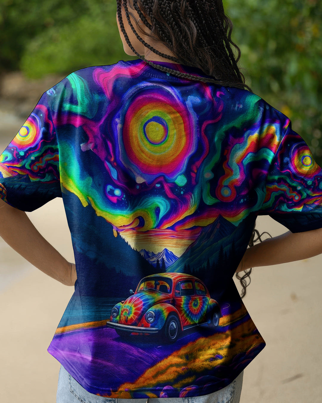 PSYCHEDELIC HIPPIE TRIP ALL OVER PRINT - YHLT2601262