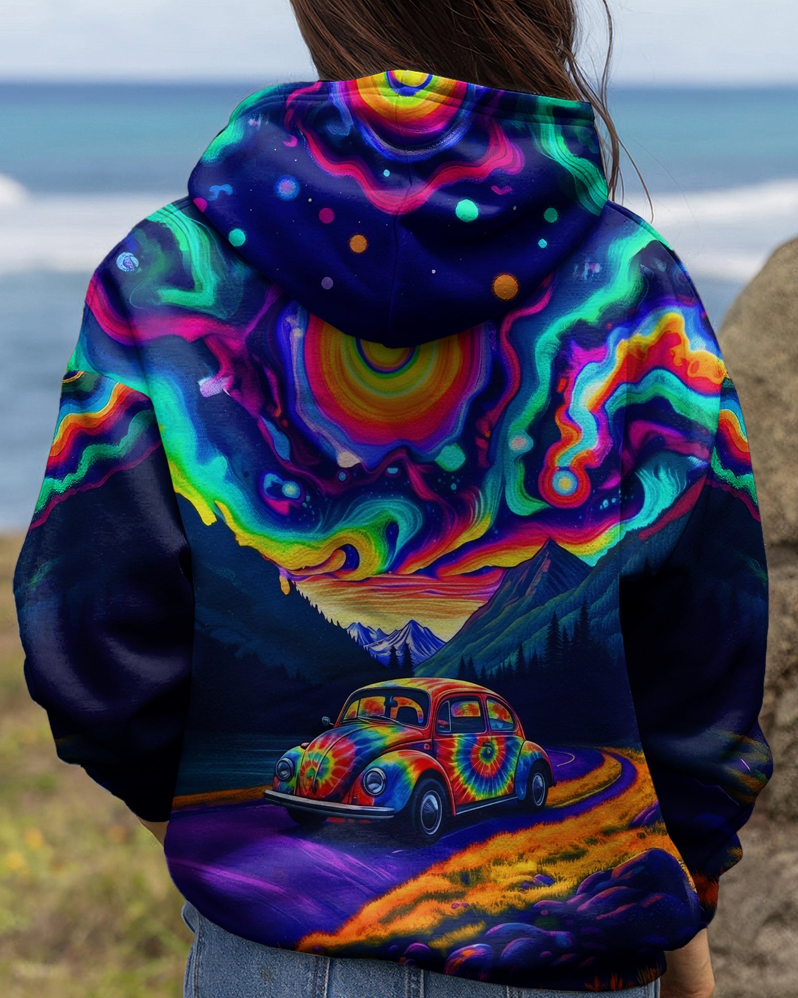 PSYCHEDELIC HIPPIE TRIP ALL OVER PRINT - YHLT2601262