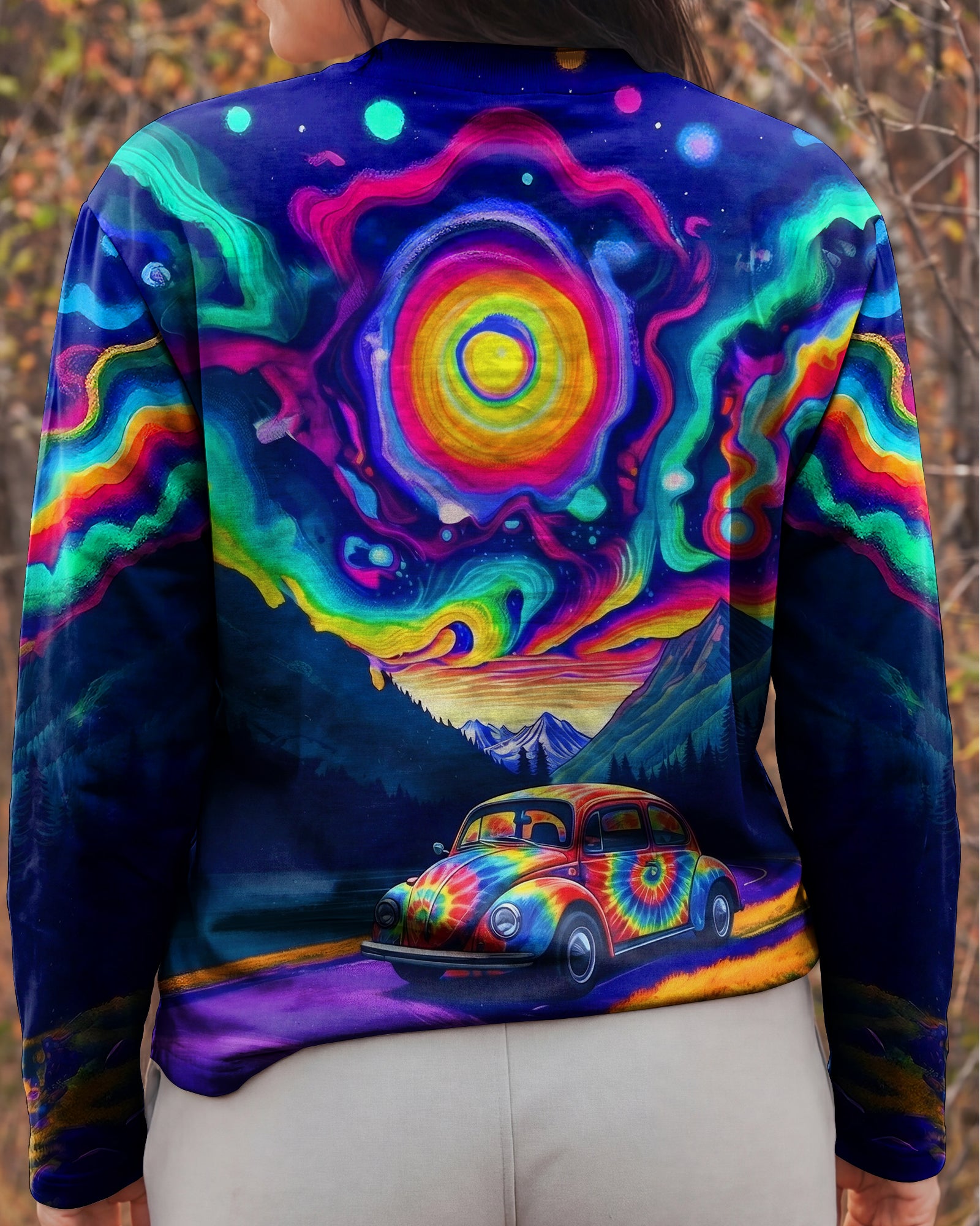 PSYCHEDELIC HIPPIE TRIP ALL OVER PRINT - YHLT2601262
