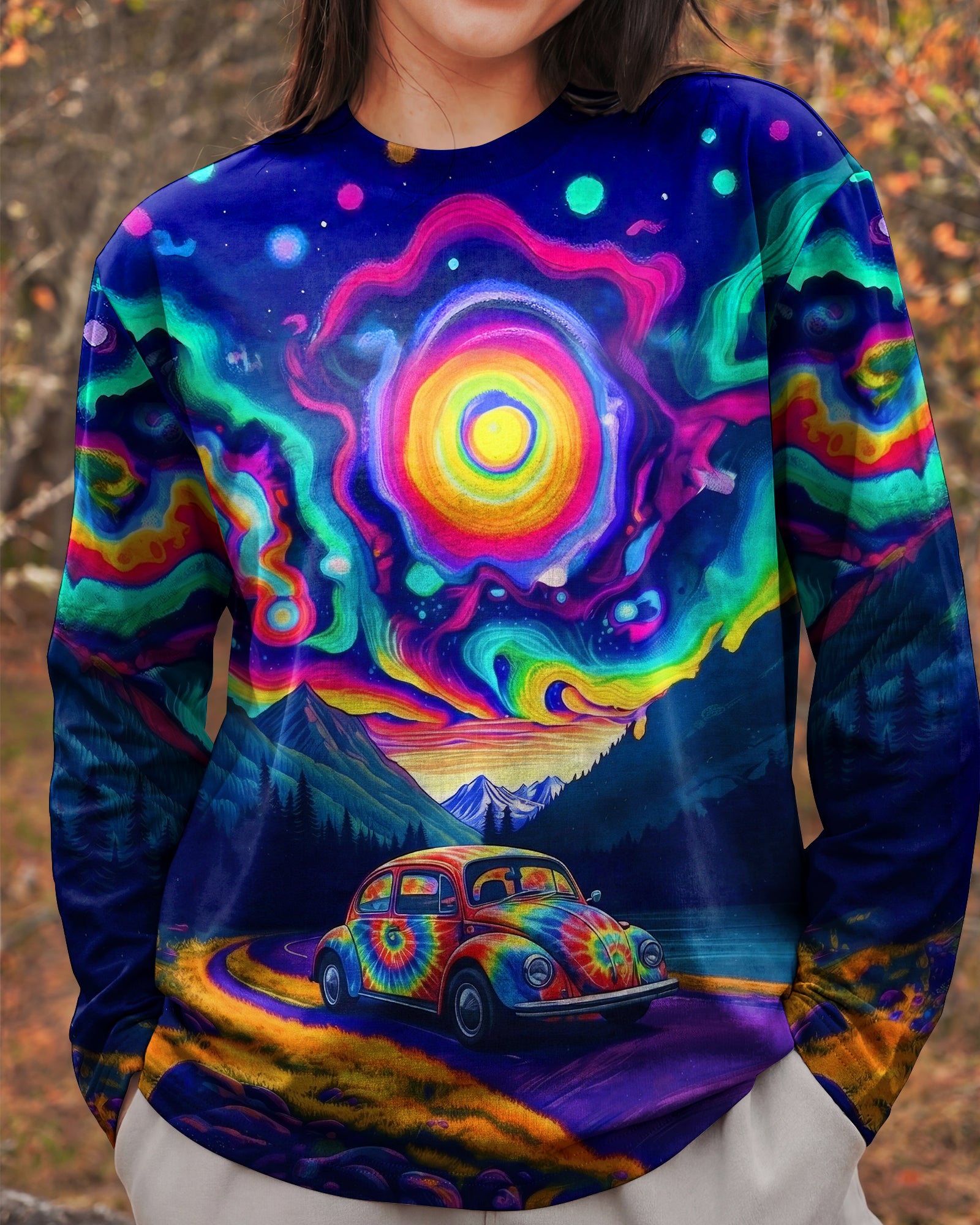PSYCHEDELIC HIPPIE TRIP ALL OVER PRINT - YHLT2601262