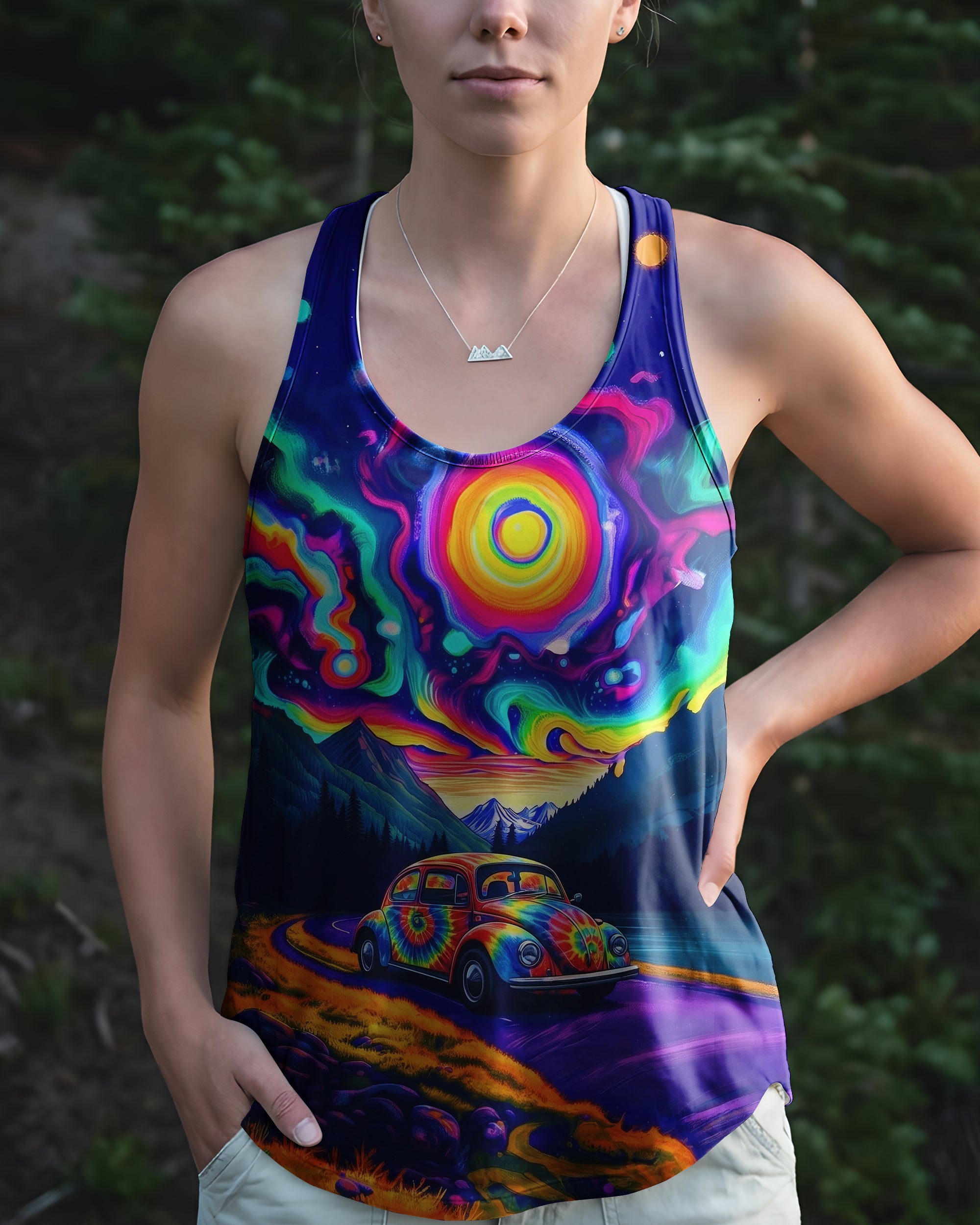 PSYCHEDELIC HIPPIE TRIP ALL OVER PRINT - YHLT2601262