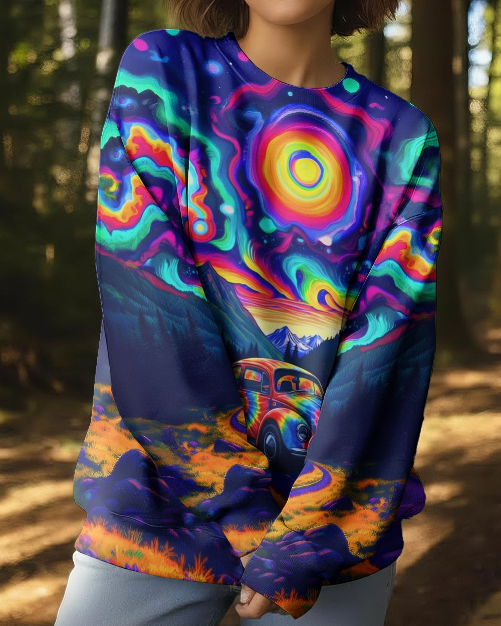 PSYCHEDELIC HIPPIE TRIP ALL OVER PRINT - YHLT2601262