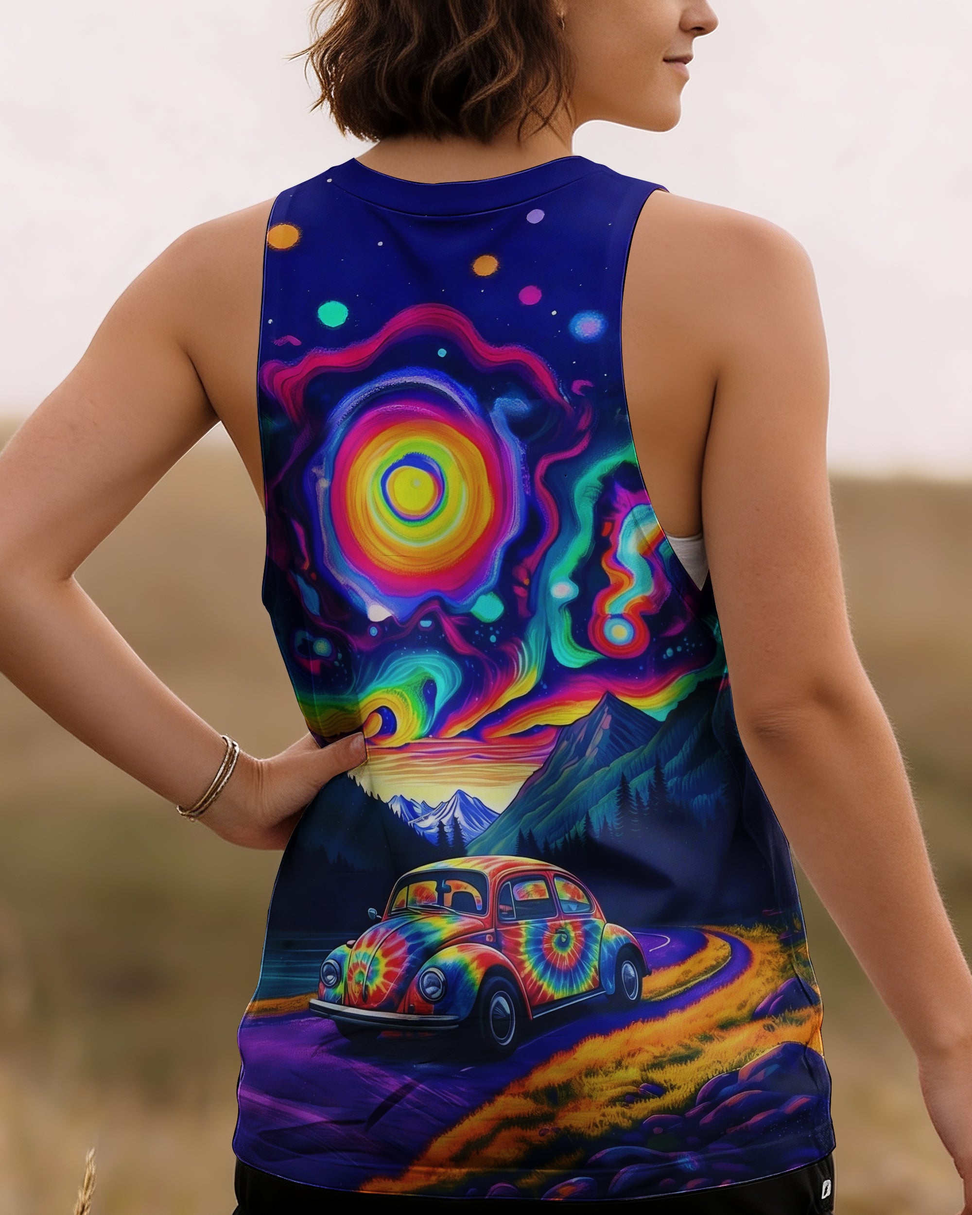 PSYCHEDELIC HIPPIE TRIP ALL OVER PRINT - YHLT2601262