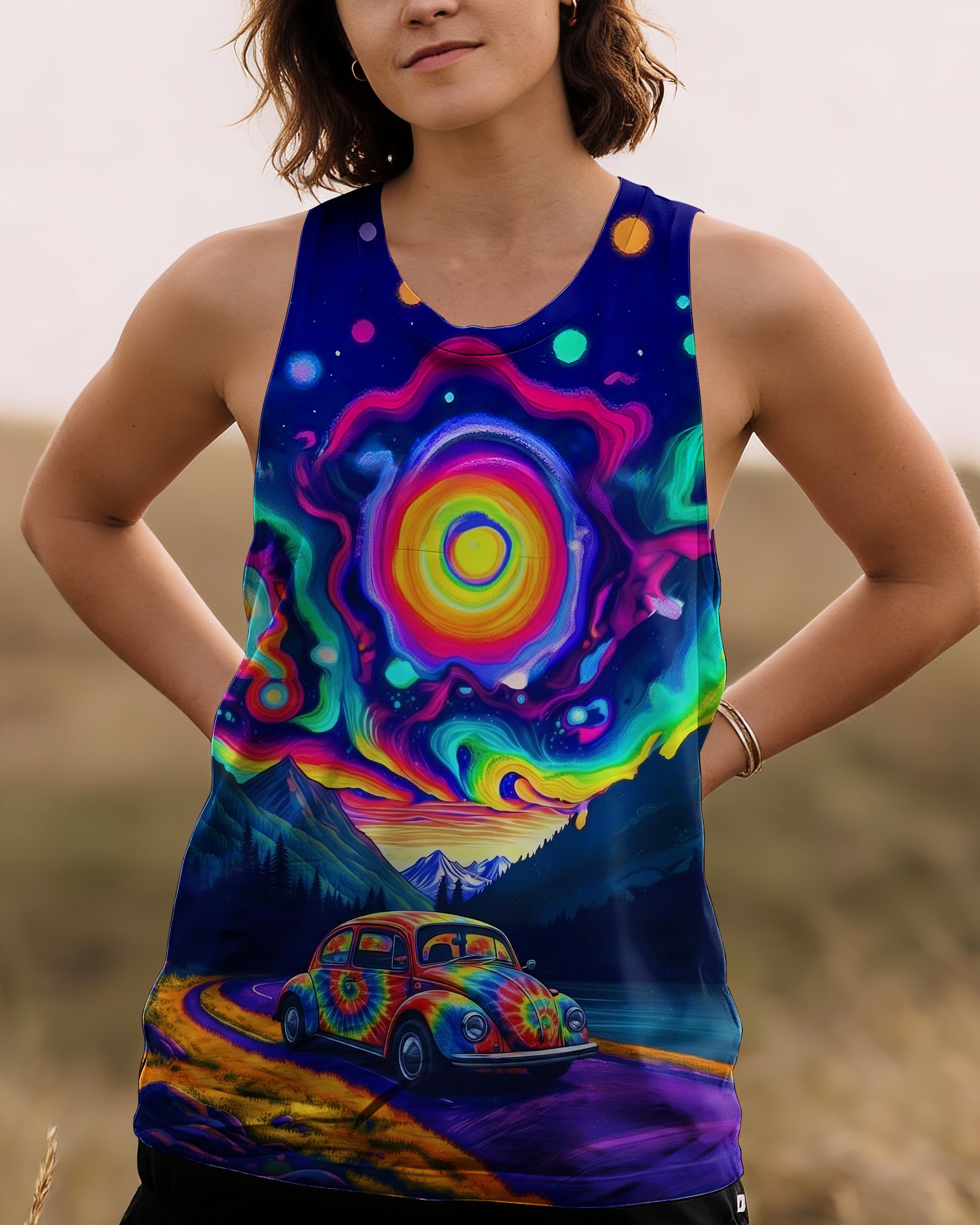PSYCHEDELIC HIPPIE TRIP ALL OVER PRINT - YHLT2601262
