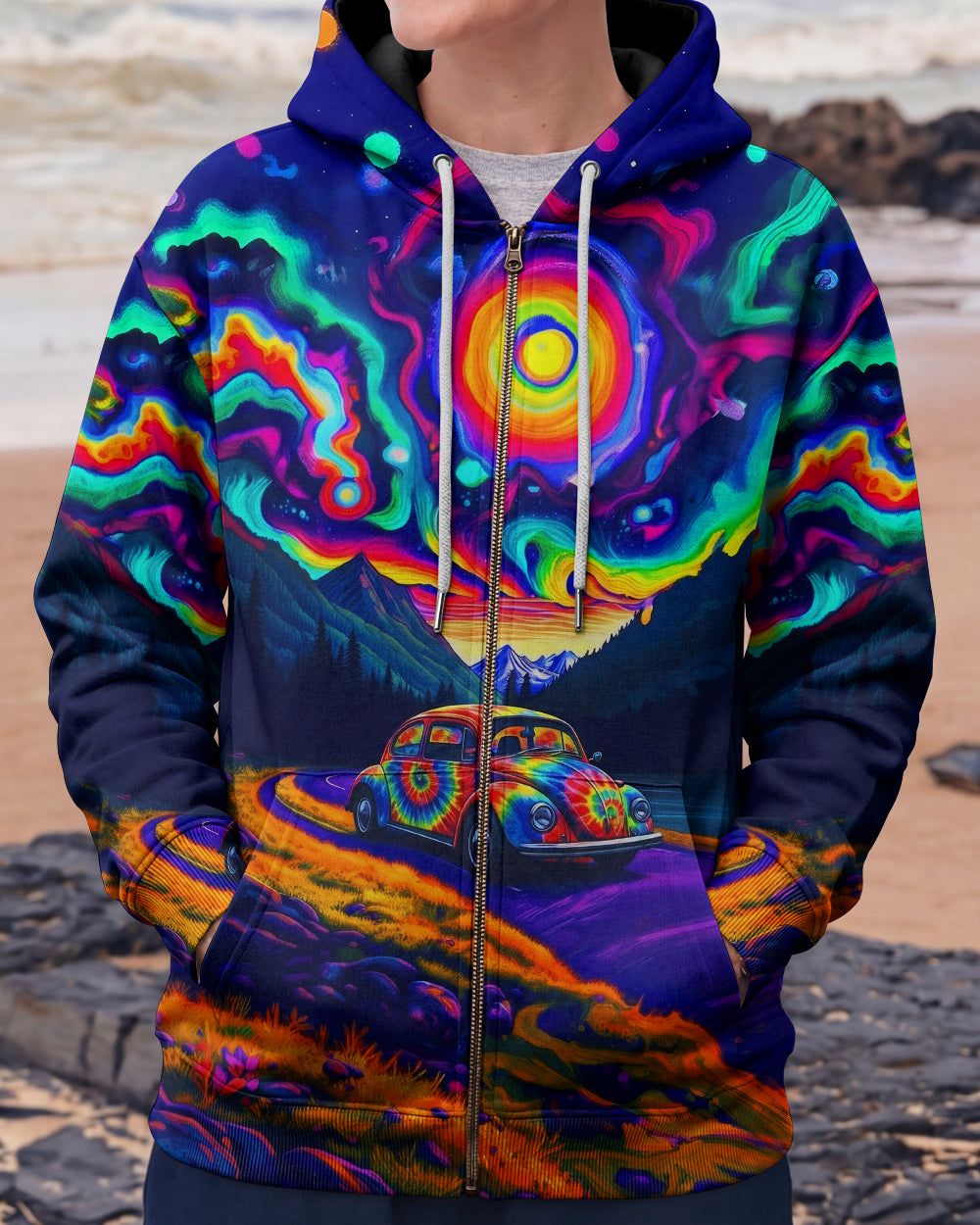 PSYCHEDELIC HIPPIE TRIP ALL OVER PRINT - YHLT2601262
