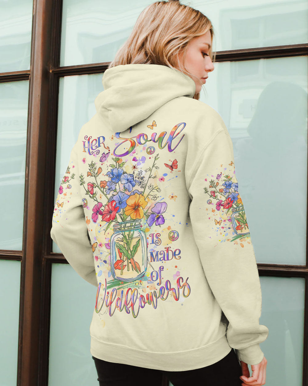 HER SOUL IS MADE OF WILDFLOWERS ALL OVER PRINT - YHLT2607241