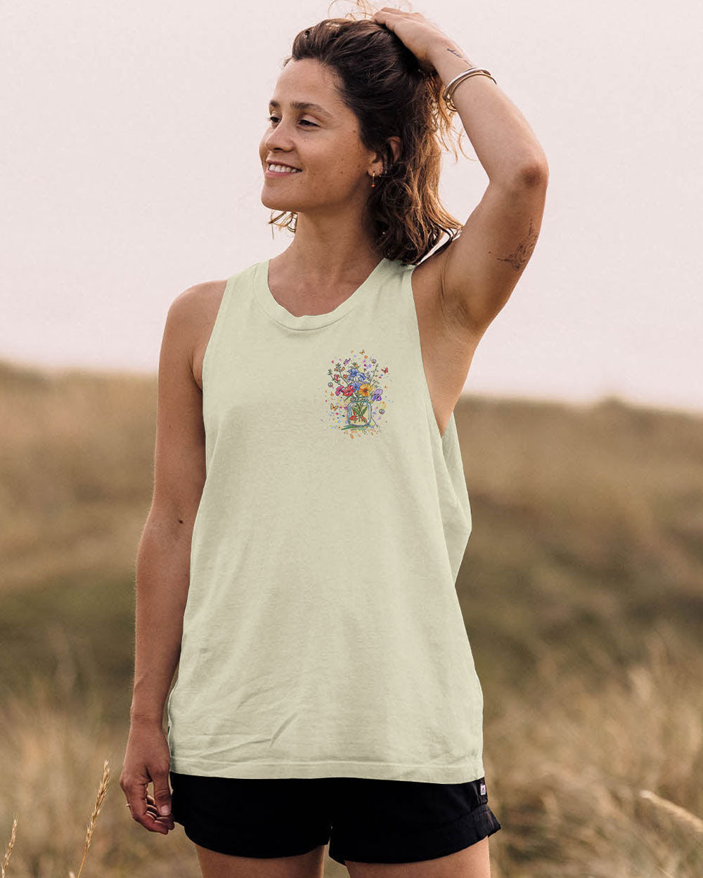 HER SOUL IS MADE OF WILDFLOWERS ALL OVER PRINT - YHLT2607241