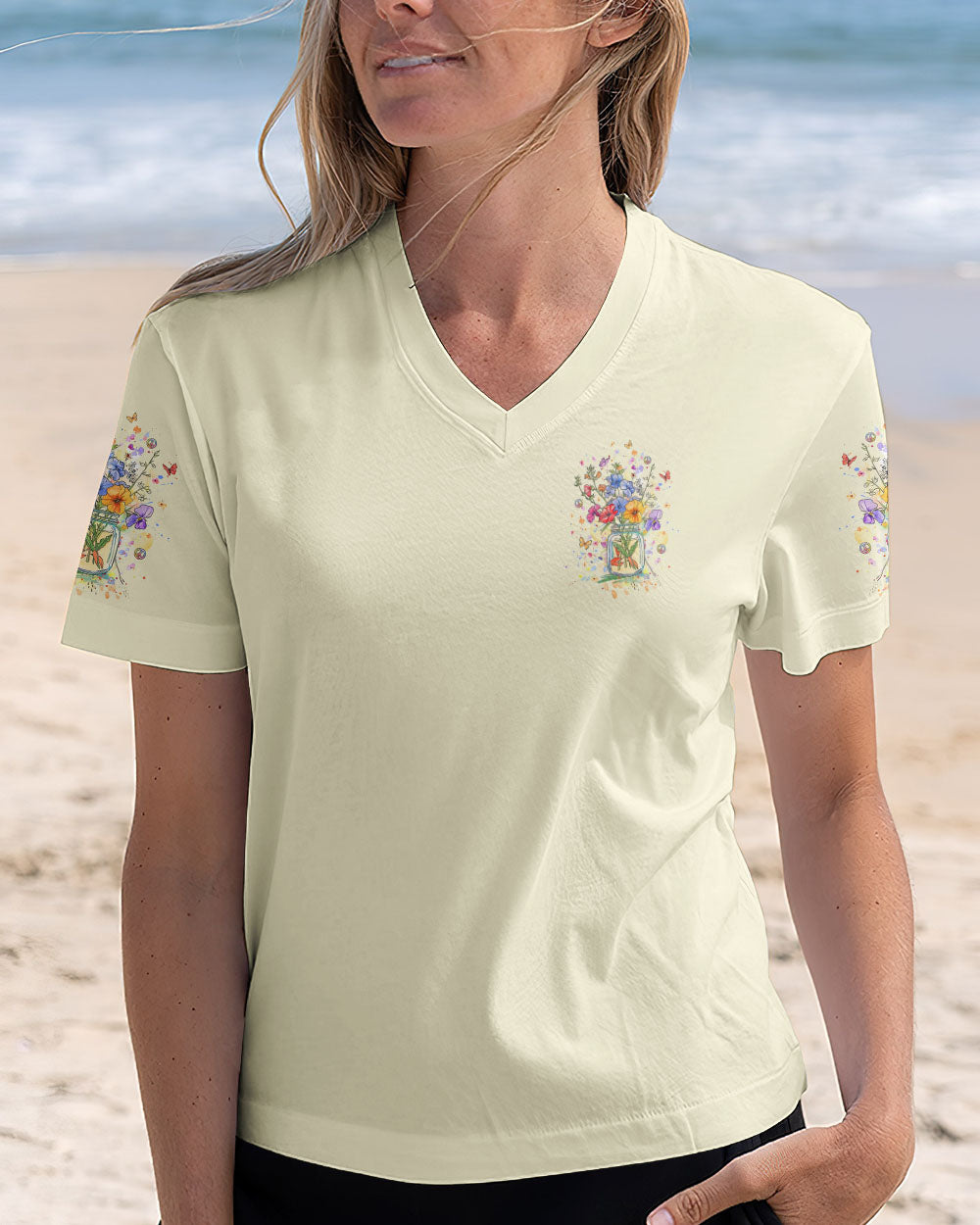 HER SOUL IS MADE OF WILDFLOWERS ALL OVER PRINT - YHLT2607241