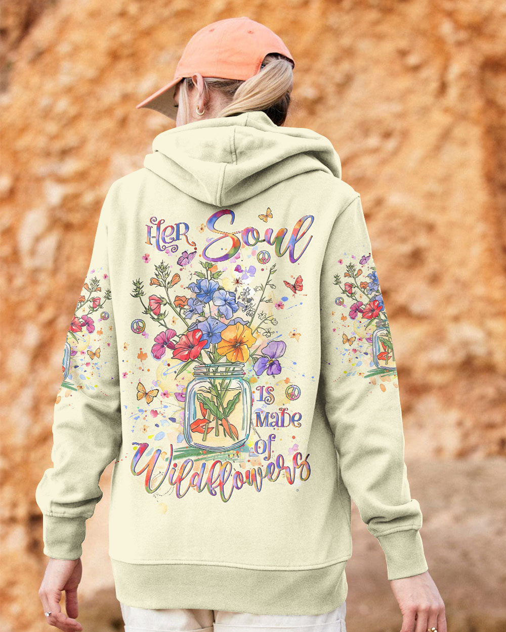 HER SOUL IS MADE OF WILDFLOWERS ALL OVER PRINT - YHLT2607241