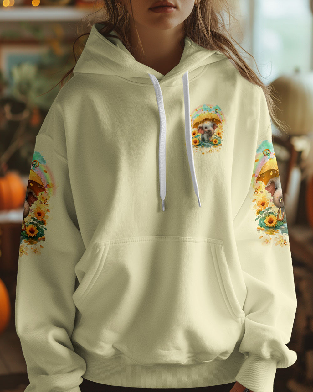 SOME PEOPLE FEEL THE RAIN ELEPHANT ALL OVER PRINT - YHLT2608243