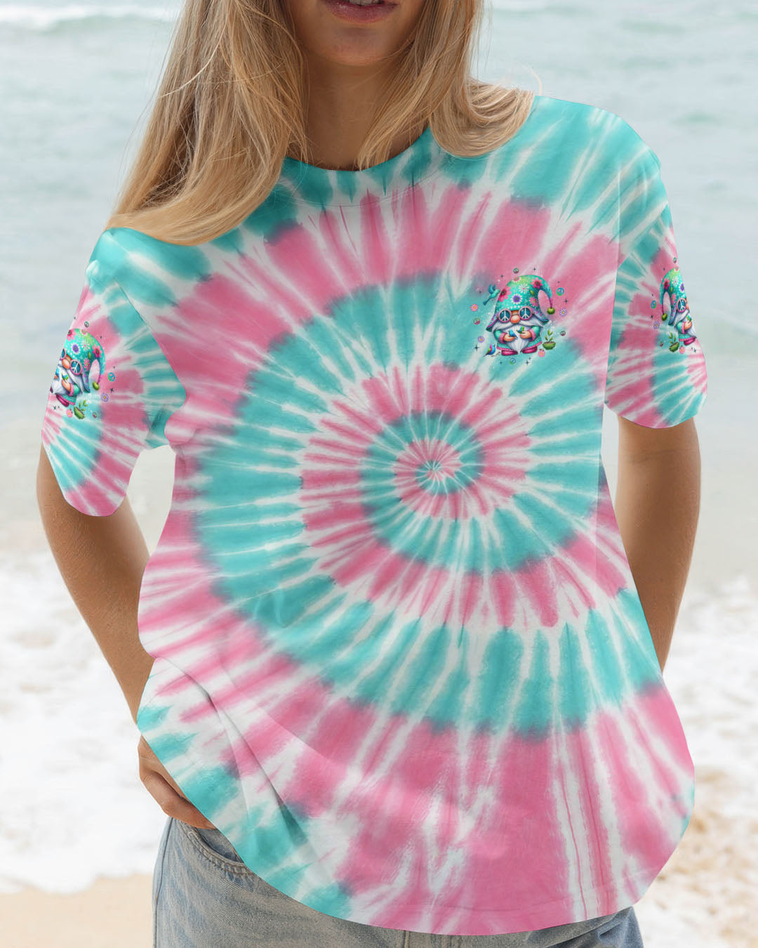 JUST BREATHE GNOME ALL OVER PRINT - YHLT2611253