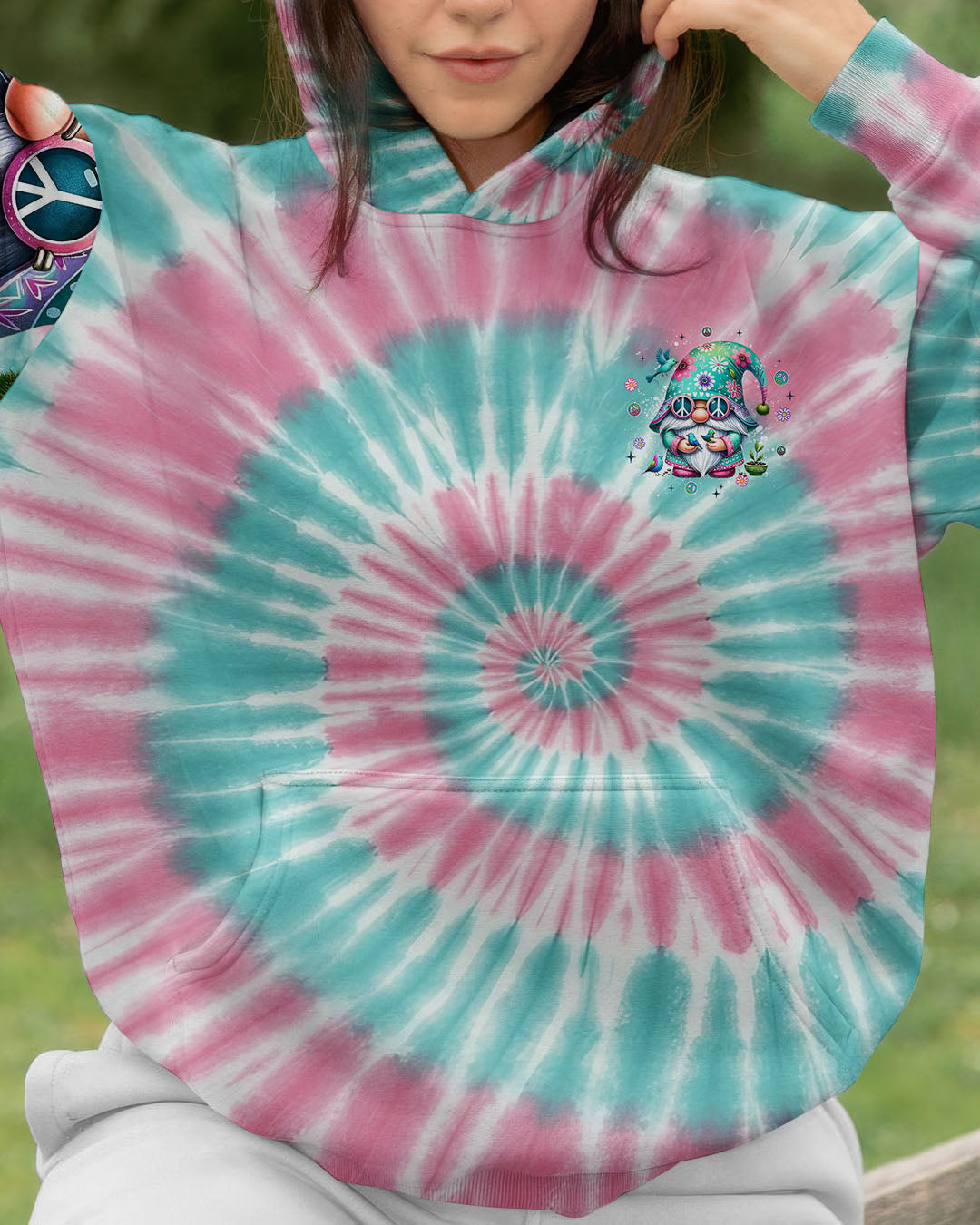 JUST BREATHE GNOME ALL OVER PRINT - YHLT2611253