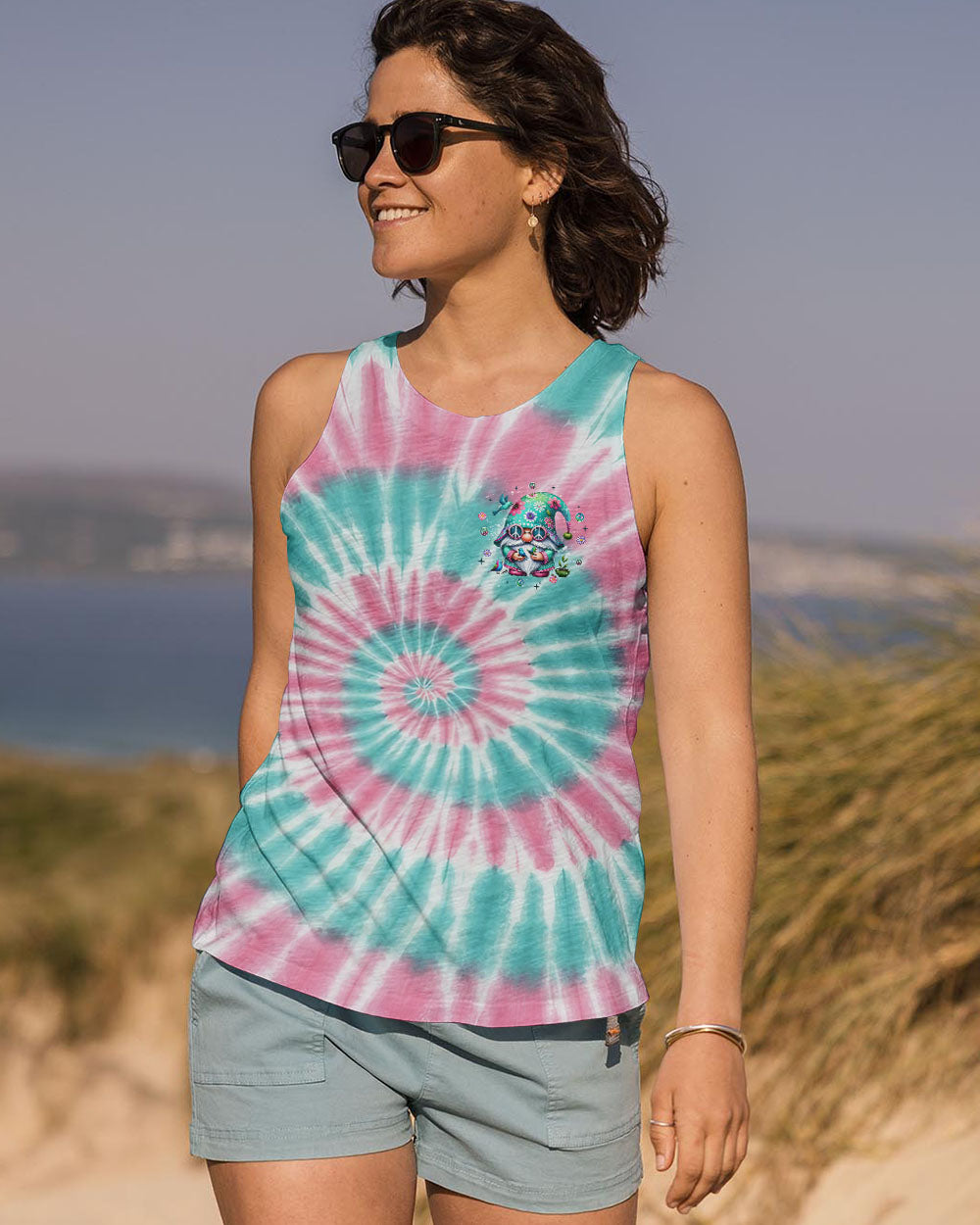 JUST BREATHE GNOME ALL OVER PRINT - YHLT2611253