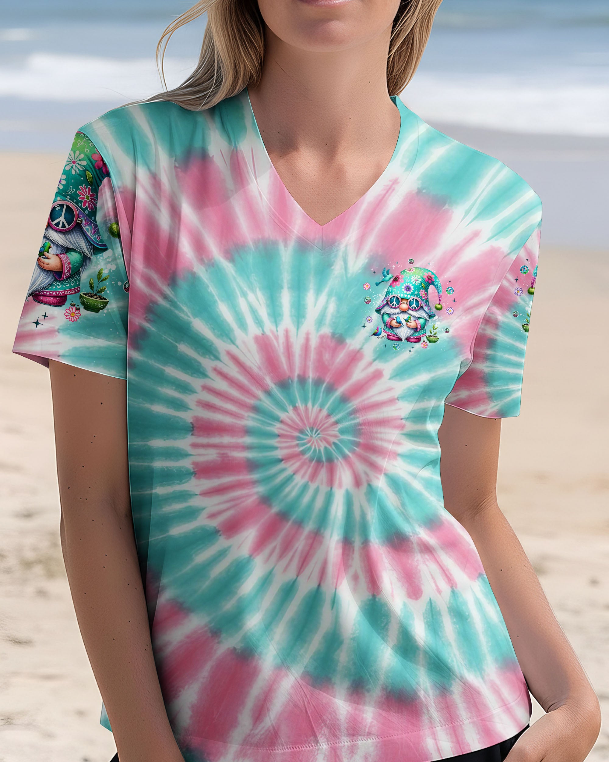 JUST BREATHE GNOME ALL OVER PRINT - YHLT2611253