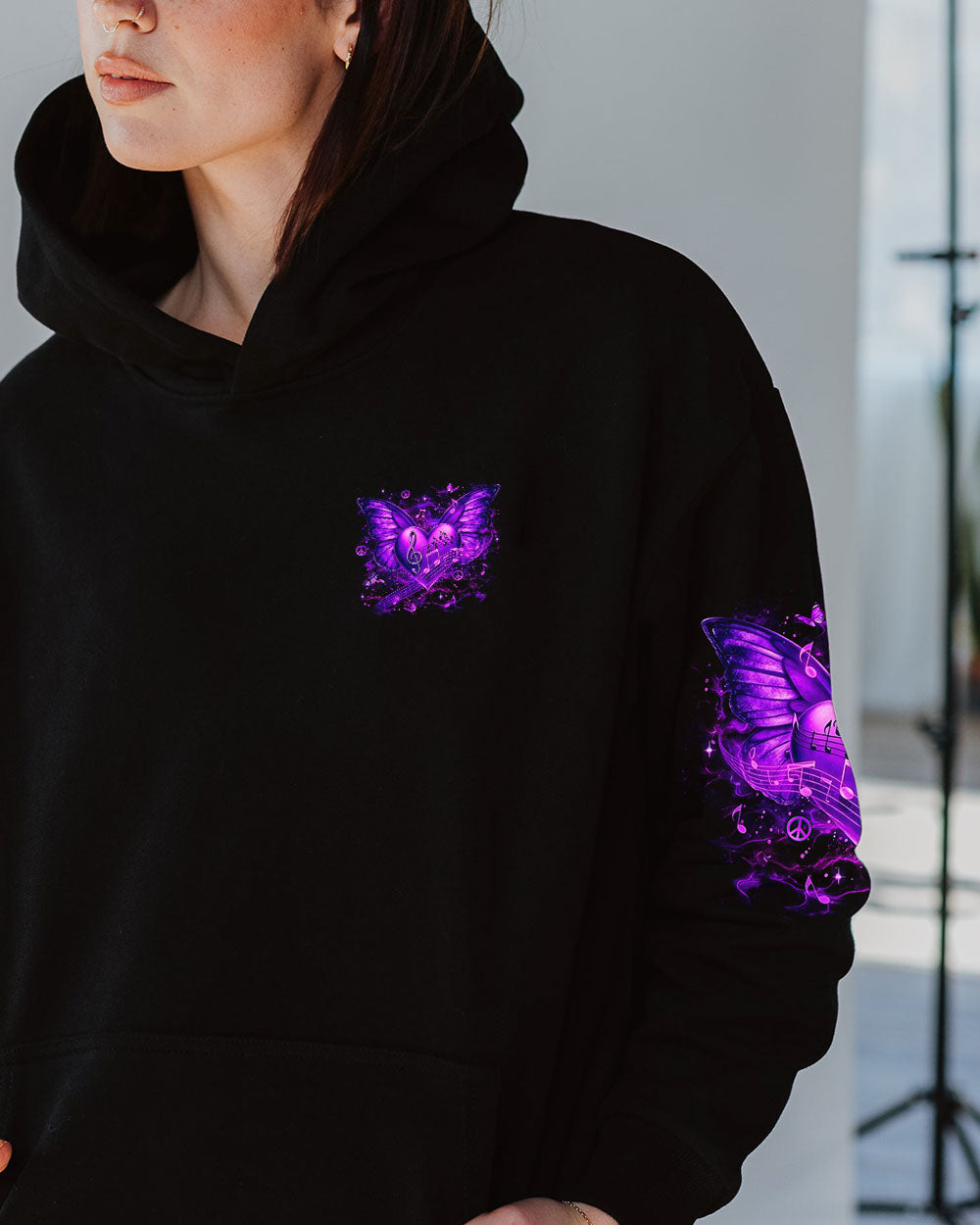 WHISPER WORDS OF WISDOM LET IT BE BUTTERFLY ALL OVER PRINT - YHLT2702252