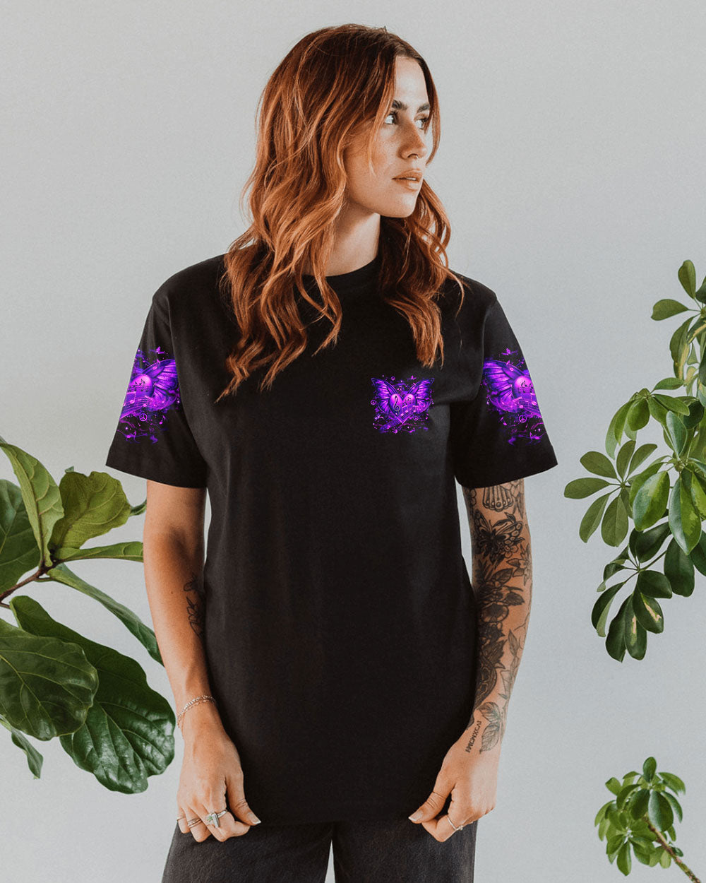 WHISPER WORDS OF WISDOM LET IT BE BUTTERFLY ALL OVER PRINT - YHLT2702252