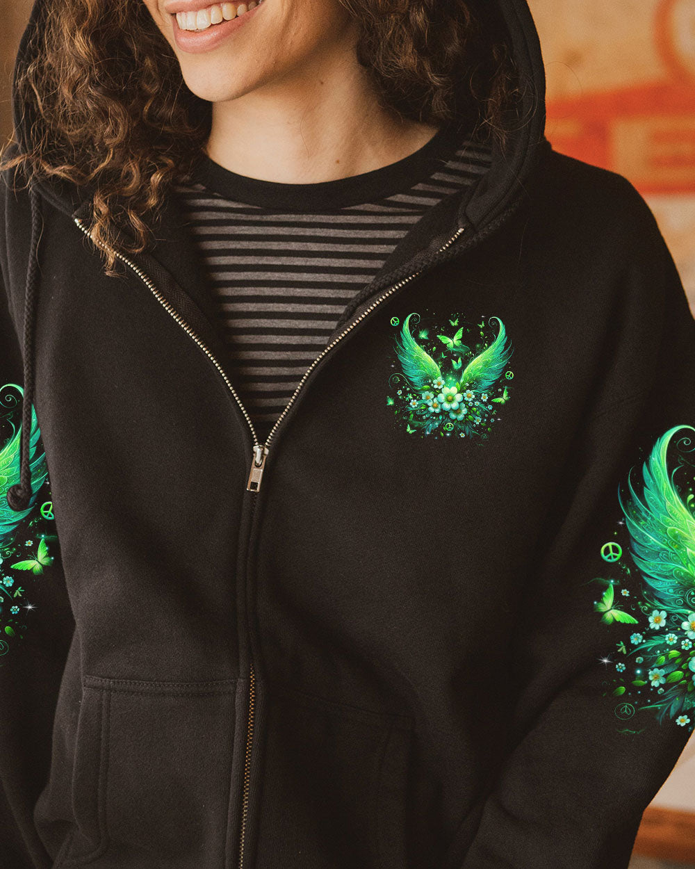 I BELIEVE THERE ARE ANGELS AMONG US WINGS ALL OVER PRINT - YHLT2703251