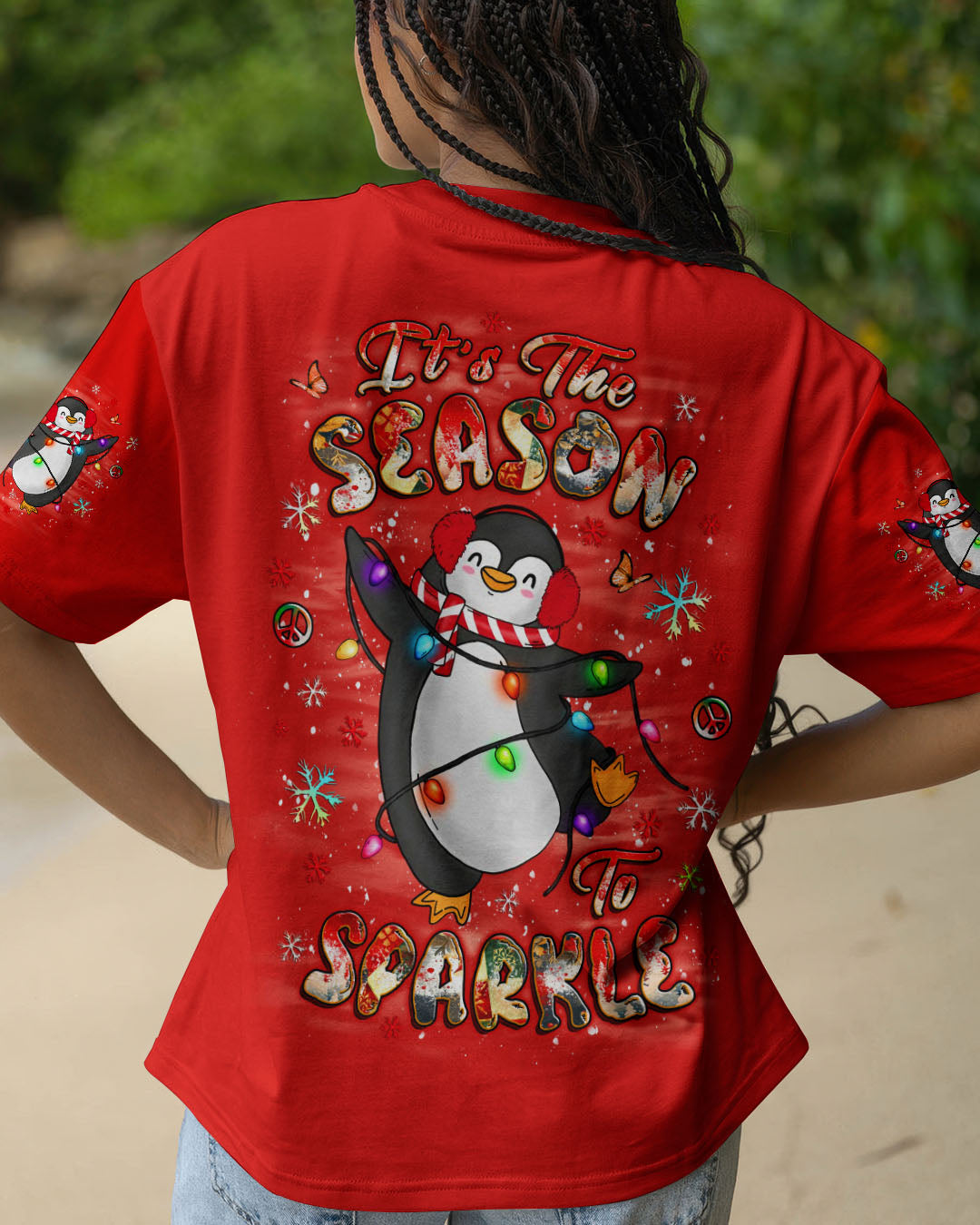 IT'S THE SEASON TO SPARKLE CHRISTMAS ALL OVER PRINT - YHLT2810252