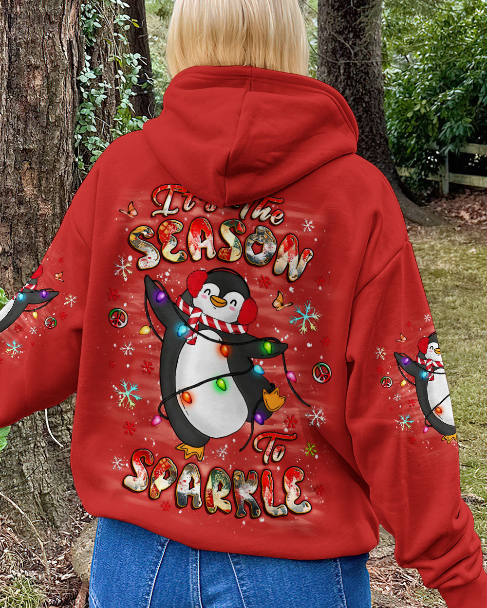 IT'S THE SEASON TO SPARKLE CHRISTMAS ALL OVER PRINT - YHLT2810252