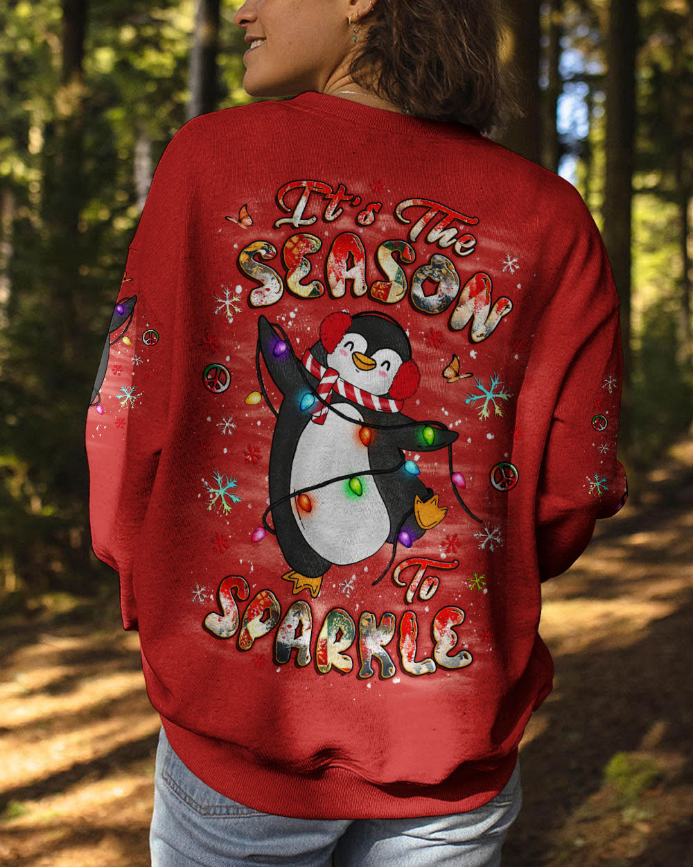 IT'S THE SEASON TO SPARKLE CHRISTMAS ALL OVER PRINT - YHLT2810252