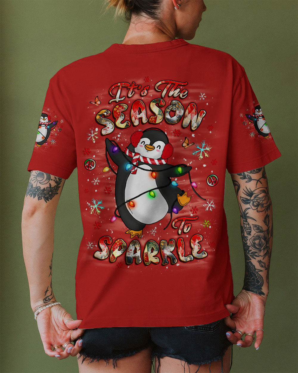 IT'S THE SEASON TO SPARKLE CHRISTMAS ALL OVER PRINT - YHLT2810252