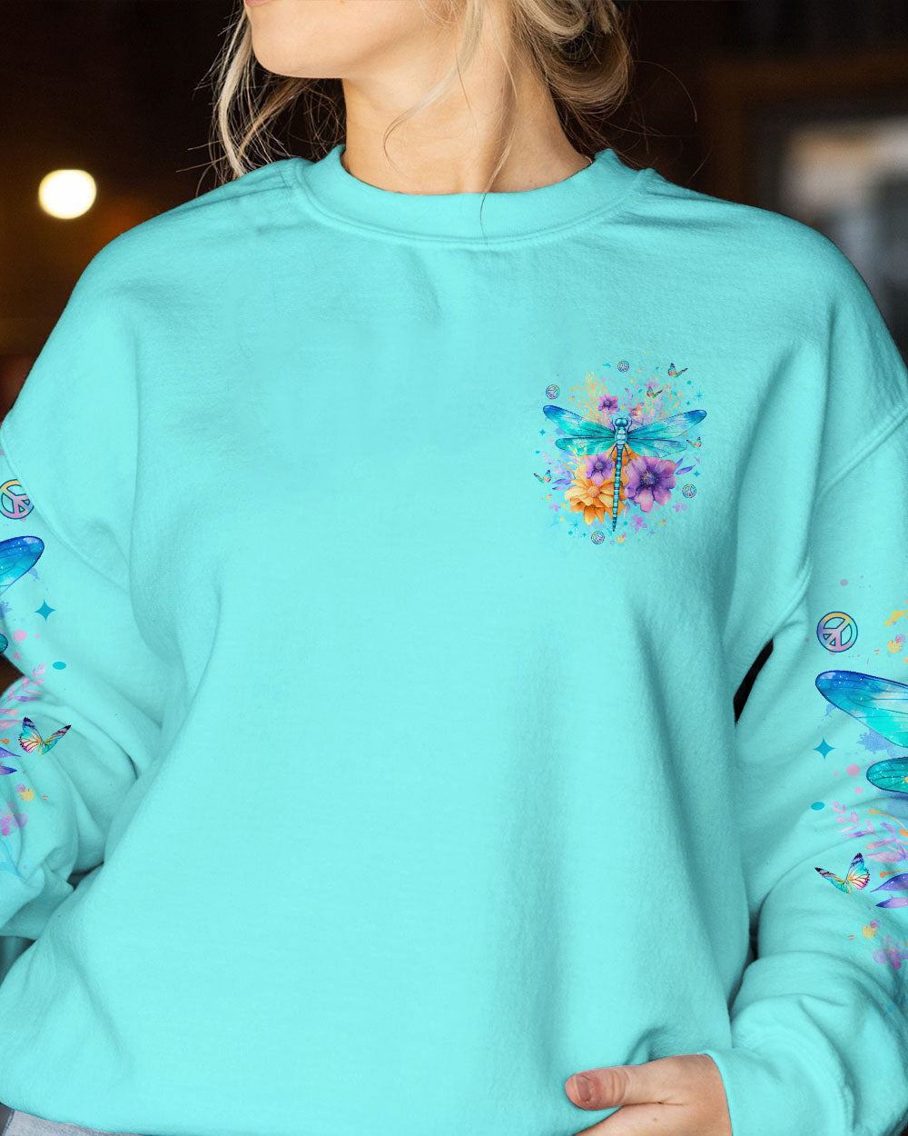 BELIEVE IN YOURSELF DRAGONFLY ALL OVER PRINT - YHLT2811231