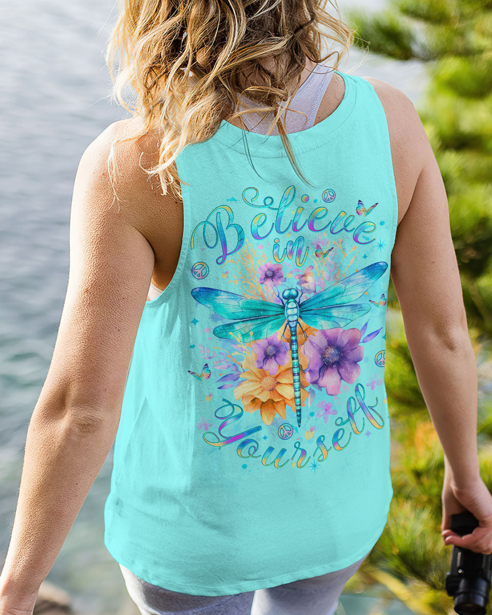 BELIEVE IN YOURSELF DRAGONFLY ALL OVER PRINT - YHLT2811231