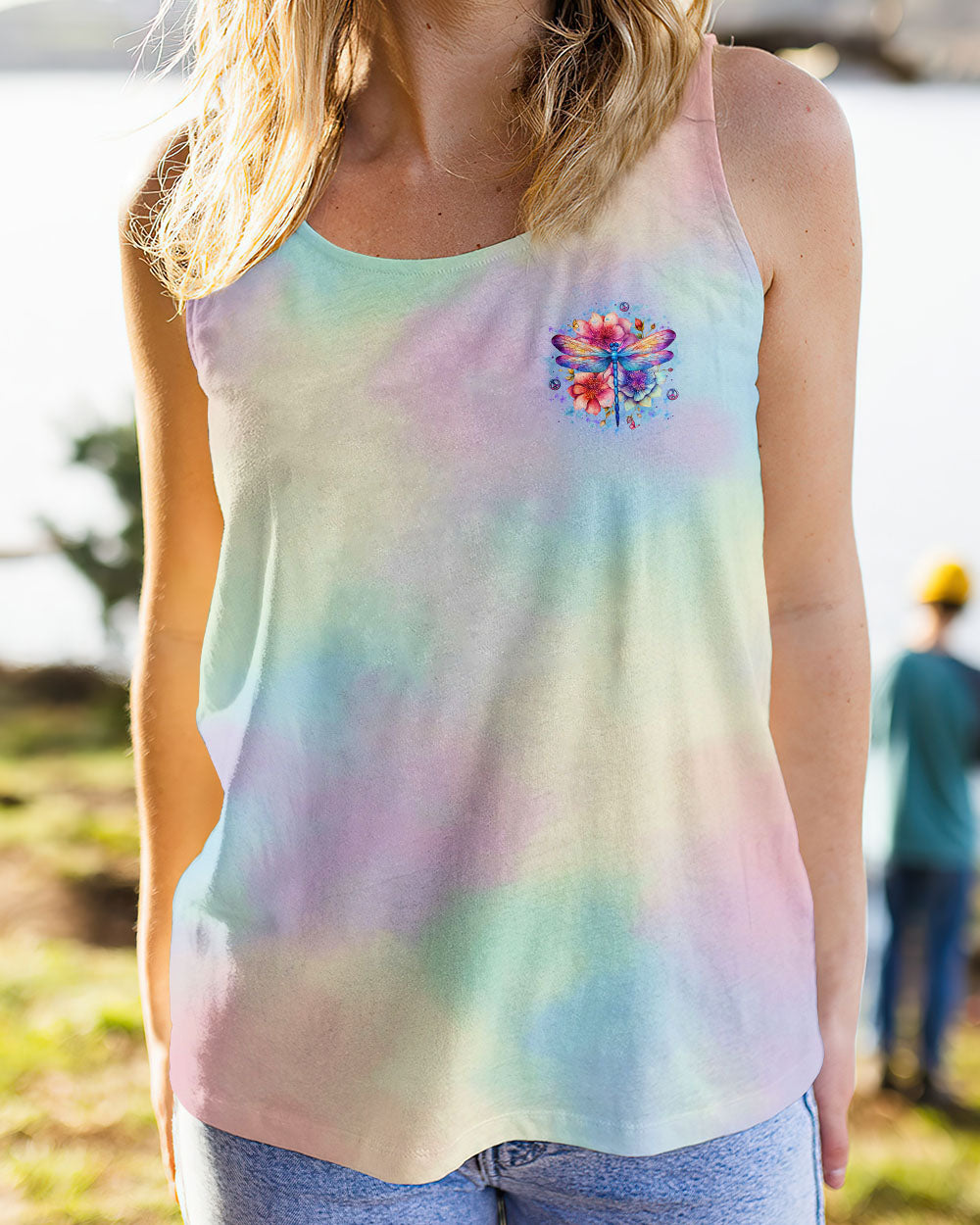 JUST BREATHE DRAGONFLY ALL OVER PRINT - YHLT2811253
