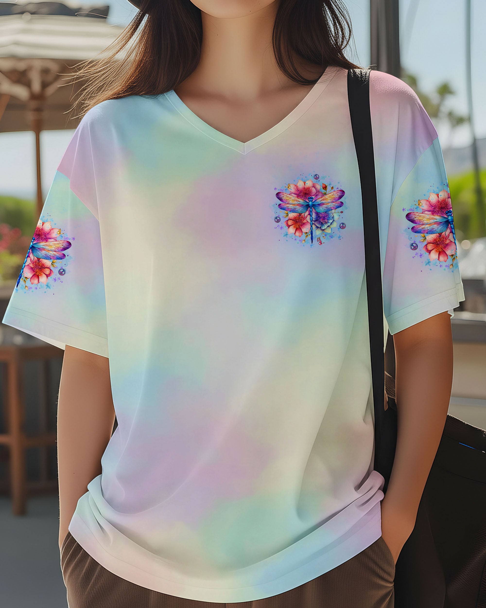 JUST BREATHE DRAGONFLY ALL OVER PRINT - YHLT2811253