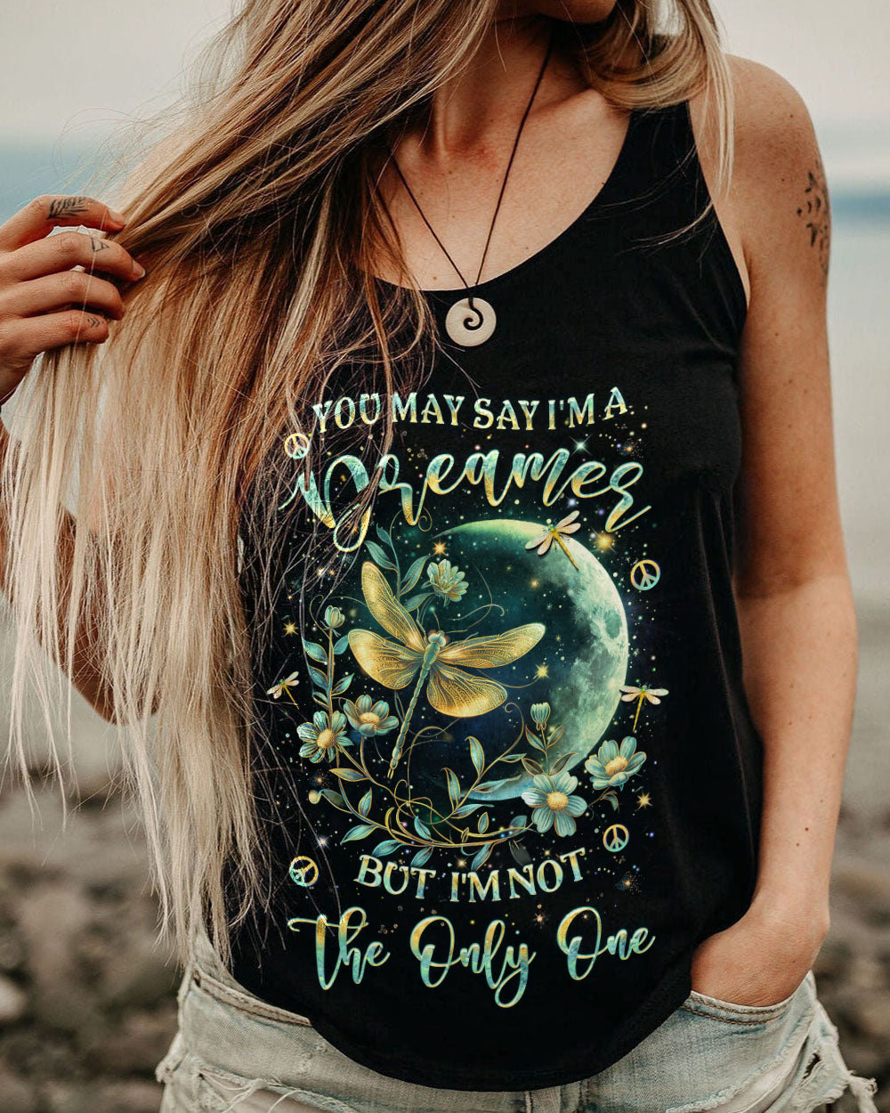 YOU MAY SAY I'M A DREAMER ALL OVER PRINT - YHLT2902242